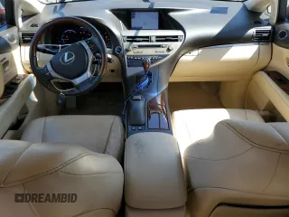 2013 Lexus RX 450h with VIN JTJZB1BA9D2008859, listed as a Copart auction lot 61040415 with 158,823 mi miles and Salvage title. Bid and sale history available at DreamBid. Image 8.