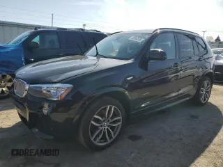 2016 BMW X3 xDrive28i with VIN 5UXWX9C57G0D81231, listed as a Copart auction lot 50806235 with 82,110 mi miles and Salvage Title. Bid and sale history available at carsss.com. Image 1.