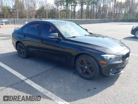 2014 BMW 3 Series 328i with VIN WBA3A5C59EP603541, listed as a IAAI auction lot 42006155 with 42,105 mi miles. Bid and sale history available at carsss.com. Image 1.