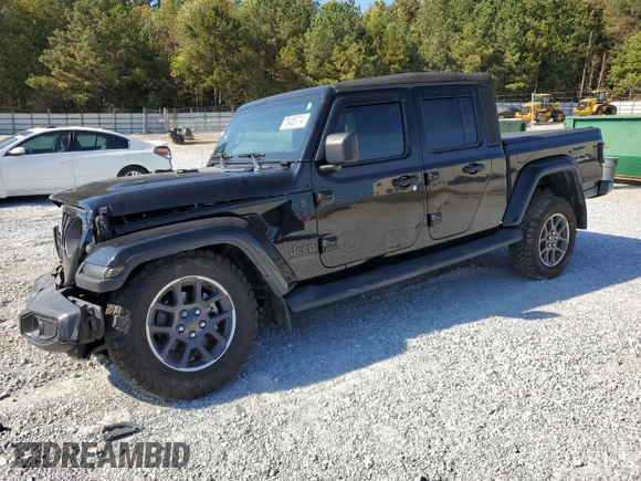 2021 Jeep Gladiator Sport S z VIN 1C6JJTAM0ML523650, wystawiony jako Copart lot #78405774 z przebiegiem 42 192 mil mil oraz Szkoda całkowita • Salvage title. Historia ofert i sprzedaży dostępna na DreamBid. Obrazek 1.