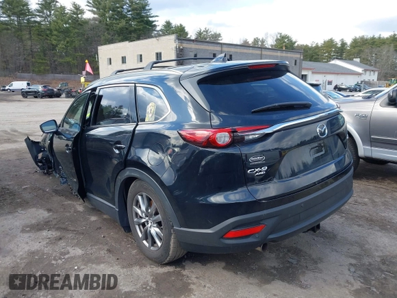 2018 Mazda CX-9 Touring with VIN JM3TCBCY0J0205750, listed as a IAAI auction lot 41857575 with 72,384 mi miles. Bid and sale history available at carsss.com. Image 3.