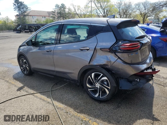 2023 Chevrolet Bolt EV 2LT z VIN 1G1FX6S03P4191947, wystawiony jako Copart lot #55965675 z przebiegiem 28 450 mil mil oraz Nie do naprawy • Non repairable. Historia ofert i sprzedaży dostępna na DreamBid. Obrazek 2.