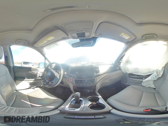 2019 Honda Pilot EX-L with VIN 5FNYF5H53KB034713, listed as a Copart auction lot 48163965 with 68,327 mi miles and Salvage Title. Bid and sale history available at DreamBid. Image 13.