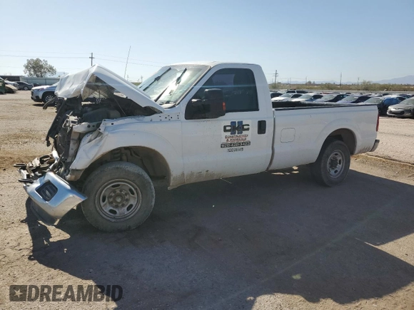 2015 Ford F-250 XL with VIN 1FTBF2A65FED55263, listed as a Copart auction lot 63511305 with Not provided miles and Salvage title. Bid and sale history available at DreamBid. Image 1.