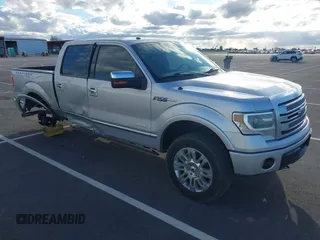 2014 Ford F-150 XL with VIN 1FTFW1ET8EFB76414, listed as a IAAI auction lot 41526371 with 150,272 mi miles. Bid and sale history available at carsss.com. Image 1.