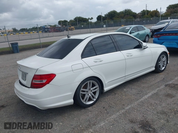 2014 Mercedes-Benz C 250 Sport with VIN WDDGF4HBXEA941179, listed as a IAAI auction lot 42015129 with 76,684 mi miles and . Bid and sale history available at carsss.com. Image 4.