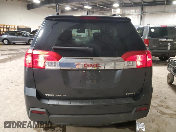 2011 GMC Terrain SLE-2 with VIN 2CTFLTEC3B6308090, listed as a Copart auction lot 57205685 with 143,676 mi miles and Salvage title. Bid and sale history available at DreamBid. Image 6.