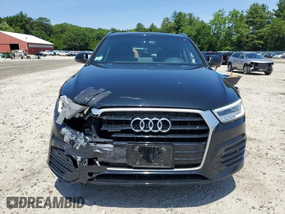 2016 Audi Q3 Prestige with VIN WA1GFCFS4GR024485, listed as a Copart auction lot 60017955 with 93,228 mi miles and Salvage title. Bid and sale history available at DreamBid. Image 5.