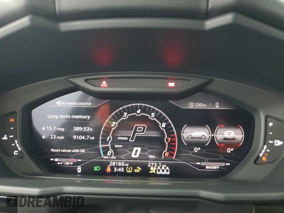 2022 Lamborghini Urus z VIN ZPBUA1ZLXNLA16447, wystawiony jako Copart lot #69403664 z przebiegiem 28 166 mil mil oraz Szkody całkowita. Historia ofert i sprzedaży dostępna na DreamBid. Obrazek 9.