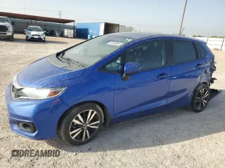 2019 Honda Fit EX z VIN 3HGGK5H82KM739808, wystawiony jako Copart lot #53745645 z przebiegiem 112 697 mil mil oraz Szkoda całkowita • Salvage title. Historia ofert i sprzedaży dostępna na DreamBid. Obrazek 1.