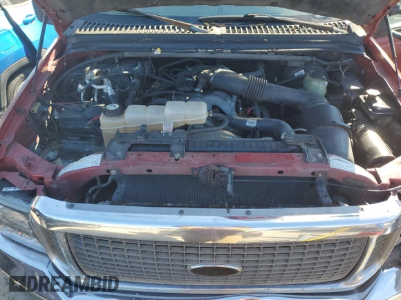 2001 Ford Excursion XLT with VIN 1FMNU41S91EB00633, listed as a Copart auction lot 82747134 with 334,564 mi miles and Salvage Title. Bid and sale history available at DreamBid. Image 12.