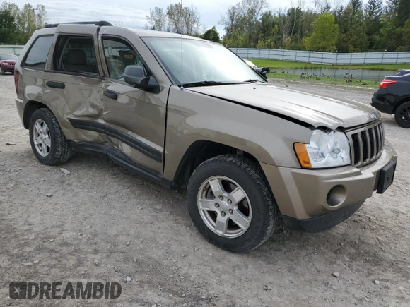 2006 Jeep Grand Cherokee Laredo with VIN 1J4GR48K16C112048, listed as a Copart auction lot 72832364 with 27,573 mi miles and Salvage Title. Bid and sale history available at carsss.com. Image 4.