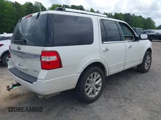 2015 Ford Expedition Limited with VIN 1FMJU2AT5FEF27617, listed as a IAAI auction lot 42120462 with 416,300 mi miles and . Bid and sale history available at DreamBid. Image 4.