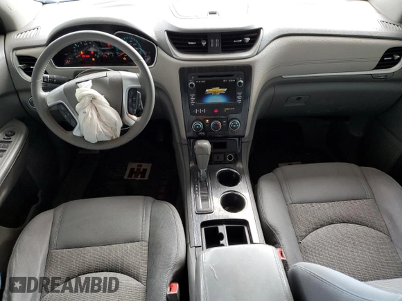 2015 Chevrolet Traverse LT with VIN 1GNKVGKD7FJ133691, listed as a Copart auction lot 57841595 with 180,307 mi miles and Salvage title. Bid and sale history available at DreamBid. Image 8.