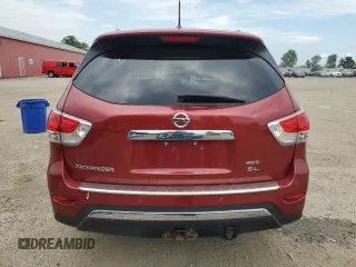 2015 Nissan Pathfinder SL with VIN 5N1AR2MM5FC675140, listed as a Copart auction lot 64462805 with 186,797 mi miles and Clean title. Bid and sale history available at DreamBid. Image 6.