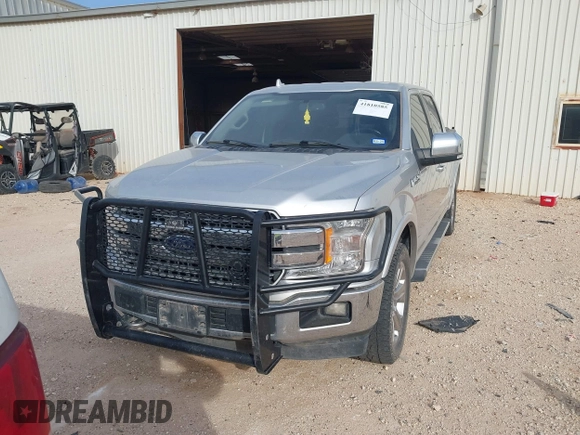 2018 Ford F-150 XL with VIN 1FTEW1E54JFC43582, listed as a IAAI auction lot 41810585 with 189,863 mi miles. Bid and sale history available at carsss.com. Image 12.