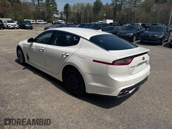 2018 Kia Stinger with VIN KNAE15LA7J6031245, listed as a IAAI auction lot 42196112 with 144,020 mi miles and . Bid and sale history available at DreamBid. Image 3.