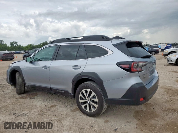 2025 Subaru Outback Premium with VIN 4S4BTADC7S3118392, listed as a Copart auction lot 61748045 with 7,605 mi miles and Salvage title. Bid and sale history available at DreamBid. Image 2.