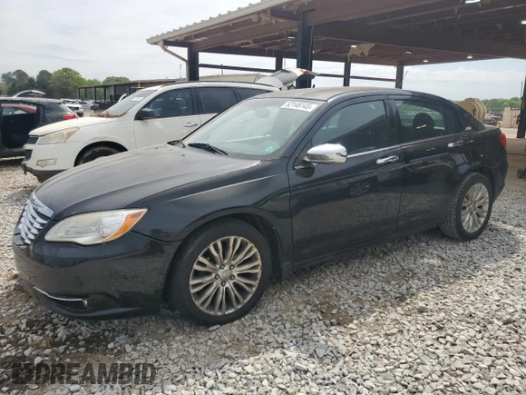 2011 Chrysler 200 Limited with VIN 1C3BC2FG5BN518308, listed as a Copart auction lot 52148145 with 164,493 mi miles and Salvage Title. Bid and sale history available at carsss.com. Image 1.