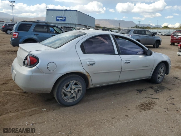 2000 Dodge Neon Highline with VIN 1B3ES46C6YD550348, listed as a Copart auction lot 76581624 with 0 mi miles and Salvage Title. Bid and sale history available at carsss.com. Image 3.