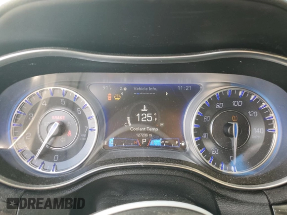 2018 Chrysler 300 Touring L with VIN 2C3CCAAG7JH275341, listed as a Copart auction lot 79761694 with 127,296 mi miles and Salvage Title. Bid and sale history available at carsss.com. Image 9.