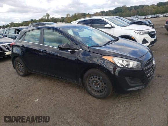 2017 Hyundai Elantra GT with VIN KMHD35LH5HU354037, listed as a Copart auction lot 72725844 with 71,207 mi miles and Salvage Title. Bid and sale history available at carsss.com. Image 4.