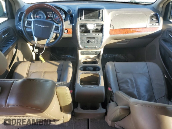 2013 Chrysler Town & Country Limited with VIN 2C4RC1GG7DR645926, listed as a Copart auction lot 46692665 with 235,185 mi miles and Salvage Title. Bid and sale history available at carsss.com. Image 8.