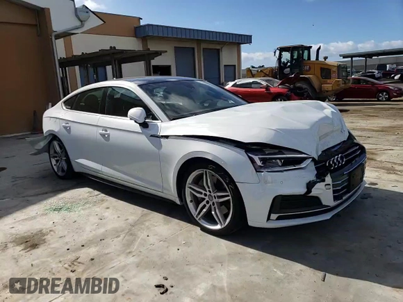 2018 Audi A5 Sportback Premium Plus with VIN WAUENCF50JA073292, listed as a Copart auction lot 71502713 with 39,232 mi miles. Bid and sale history available at carsss.com. Image 11.
