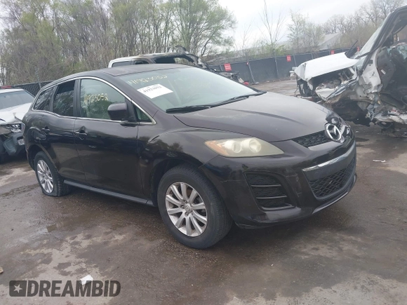 2010 Mazda CX-7 Sport with VIN JM3ER2W54A0302457, listed as a IAAI auction lot 41923052 with 206,043 mi miles. Bid and sale history available at carsss.com. Image 1.