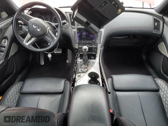 2018 Infiniti Q50 Red Sport 400 with VIN JN1FV7AP5JM460848, listed as a Copart auction lot 49785355 with 88,963 mi miles and Clean Title. Bid and sale history available at carsss.com. Image 8.
