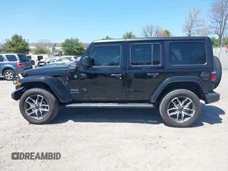 2024 Jeep Wrangler Sport S with VIN 1C4RJXN68RW161359, listed as a IAAI auction lot 41995243 with 19,640 mi miles and . Bid and sale history available at DreamBid. Image 14.