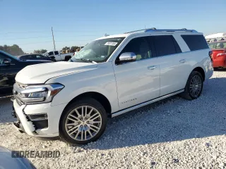 2023 Ford Expedition Max Platinum with VIN 1FMJK1M86PEA10044, listed as a Copart auction lot 73521304 with 46,467 mi miles and Salvage title. Bid and sale history available at DreamBid. Image 1.