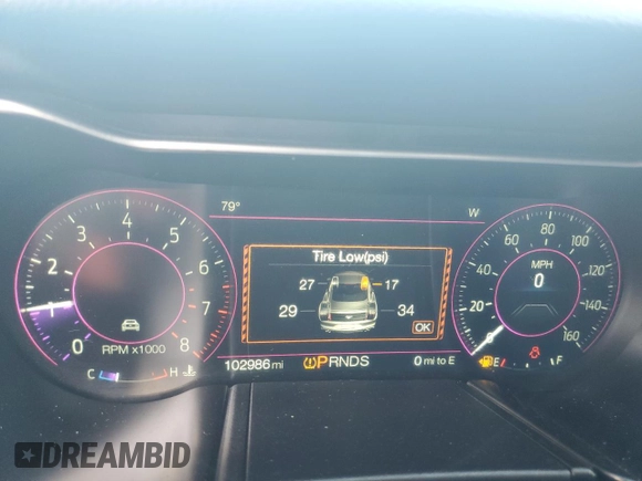 2019 Ford Mustang EcoBoost with VIN 1FATP8UH1K5162139, listed as a Copart auction lot 51784245 with 102,986 mi miles and Clean Title. Bid and sale history available at carsss.com. Image 9.