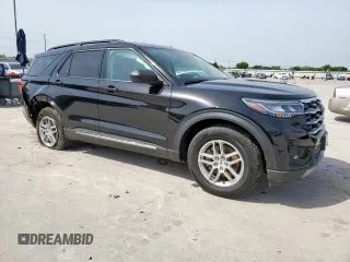 2025 Ford Explorer Active with VIN 1FMUK7DH8SGB11664, listed as a Copart auction lot 56994065 with 2,144 mi miles and Salvage title. Bid and sale history available at DreamBid. Image 4.