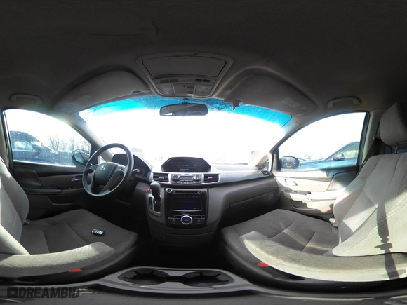 2015 Honda Odyssey EX with VIN 5FNRL5H44FB116511, listed as a IAAI auction lot 41843349 with 174,051 mi miles. Bid and sale history available at carsss.com. Image 19.