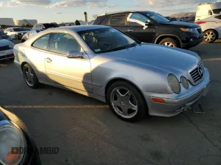 2002 Mercedes-Benz CLK 320/430 with VIN WDBLJ65G62T107394, listed as a Copart auction lot 81187064 with 180,051 mi miles and Salvage Title. Bid and sale history available at DreamBid. Image 4.