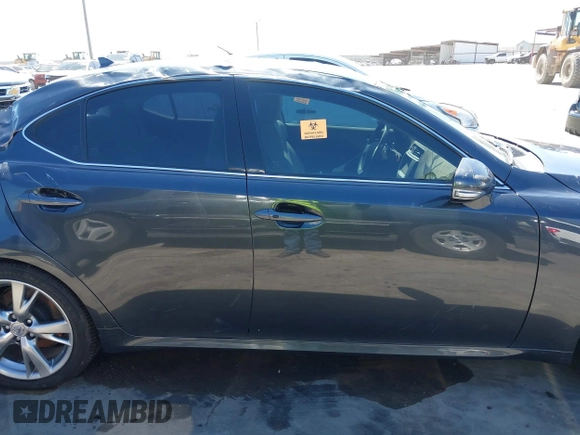 2010 Lexus IS 350 with VIN JTHBE5C25A5024043, listed as a IAAI auction lot 41761788 with 162,716 mi miles and . Bid and sale history available at DreamBid. Image 13.