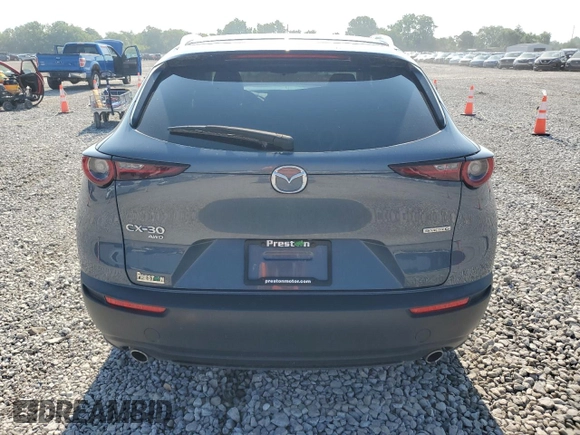 2023 Mazda CX-30 S Preferred with VIN 3MVDMBCMXPM561795, listed as a Copart auction lot 60297525 with 42,212 mi miles and Salvage title. Bid and sale history available at DreamBid. Image 6.