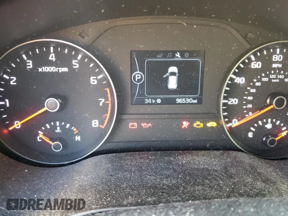 2017 Kia Sportage EX с VIN KNDPNCAC5H7246197, выставлен на аукционе Copart как лот 48954255 с пробегом 96 530 миль миль и Списание • Salvage title. История ставок и продаж доступна на DreamBid. Изображение 9.