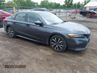 2023 Honda Civic EX with VIN 2HGFE1F79PH308698, listed as a IAAI auction lot 42348320 with 24,709 mi miles and . Bid and sale history available at DreamBid. Image 1.