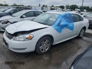 2014 Chevrolet Impala LT with VIN 2G1WB5E33E1131075, listed as a Copart auction lot 57576485 with 160,543 mi miles and Clean title. Bid and sale history available at DreamBid. Image 1.
