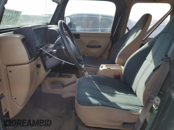 2000 Jeep Wrangler Sahara with VIN 1J4FA59S6YP739265, listed as a Copart auction lot 87437674 with 208,638 mi miles and Clean title. Bid and sale history available at DreamBid. Image 7.