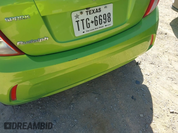 2016 Chevrolet Spark LS with VIN KL8CB6SA3GC596559, listed as a IAAI auction lot 41627492 with 193,259 mi miles. Bid and sale history available at carsss.com. Image 6.
