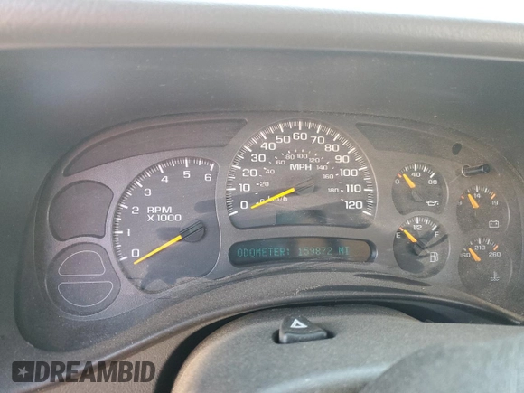 2004 Chevrolet Avalanche Z71 with VIN 3GNEK12T74G127771, listed as a Copart auction lot 70630384 with 159,872 mi miles and Salvage Title. Bid and sale history available at DreamBid. Image 9.