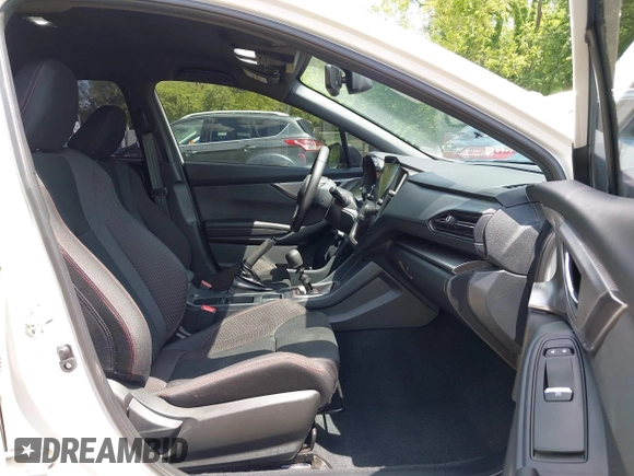 2022 Subaru WRX Premium with VIN JF1VBAF63N9003498, listed as a IAAI auction lot 42249515 with 33,796 mi miles and . Bid and sale history available at DreamBid. Image 5.