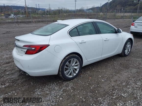 2016 Buick Regal Premium II with VIN 2G4GT5GX6G9184006, listed as a IAAI auction lot 42012899 with 68,913 mi miles. Bid and sale history available at carsss.com. Image 4.