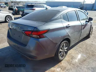 2021 Nissan Versa SV with VIN 3N1CN8EV8ML807735, listed as a IAAI auction lot 41842437 with 1 mi miles. Bid and sale history available at carsss.com. Image 4.