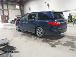 2019 Honda Odyssey EX-L z VIN 5FNRL6H71KB133485, wystawiony jako IAAI lot #42182410 z przebiegiem 95 571 mil mil oraz . Historia ofert i sprzedaży dostępna na DreamBid. Obrazek 3.
