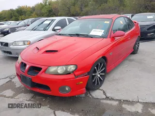 2006 Pontiac GTO with VIN 6G2VX12U76L566761, listed as a IAAI auction lot 40953564 with 1 mi miles. Bid and sale history available at carsss.com. Image 2.