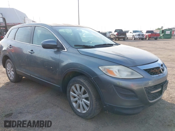 2010 Mazda CX-9 Sport with VIN JM3TB2MA2A0201736, listed as a IAAI auction lot 42136621 with 165,043 mi miles and . Bid and sale history available at carsss.com. Image 1.